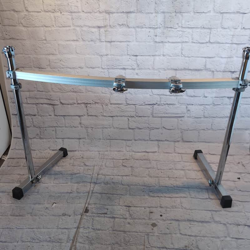 Pearl Icon Curved Drum Rack w/ 2 Clamps and Cymbal Arm Attachments image 1