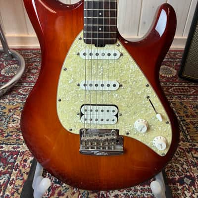 Ernie Ball Music Man Silhouette Special HSS 1993 - Honey Burst image 2
