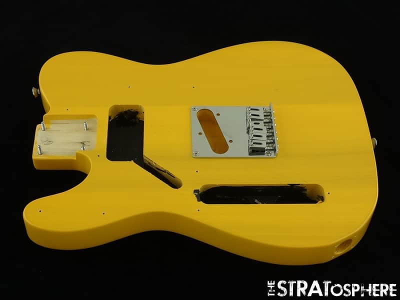 Fender LEFTY Squier Affinity Telecaster Tele BODY +HARDWARE Butterscotch Blonde Bild 1