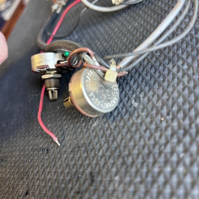 1978 Gibson Wiring Harness 2 Pots-Input Jack & Strange Gibson Box image 4