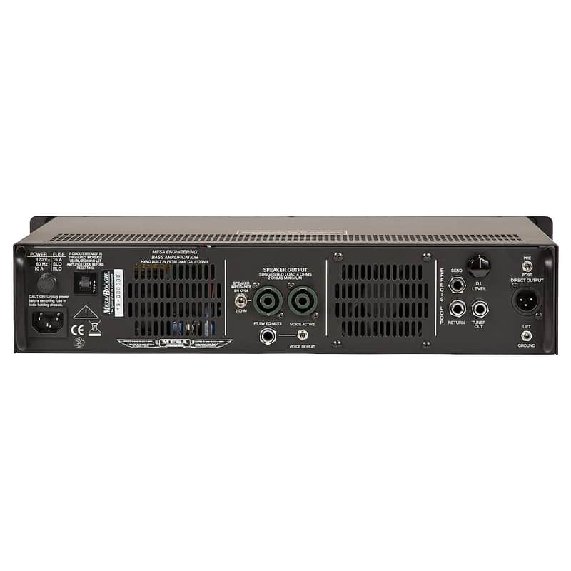 Mesa Boogie M9 Carbine 600-Watt Rackmount Bass Amp Head image 2