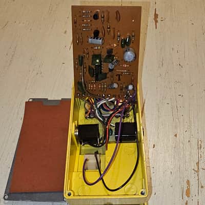 1978 Boss Overdrive OD-1 Long Dash Silver Screw 7700 Serial # image 5