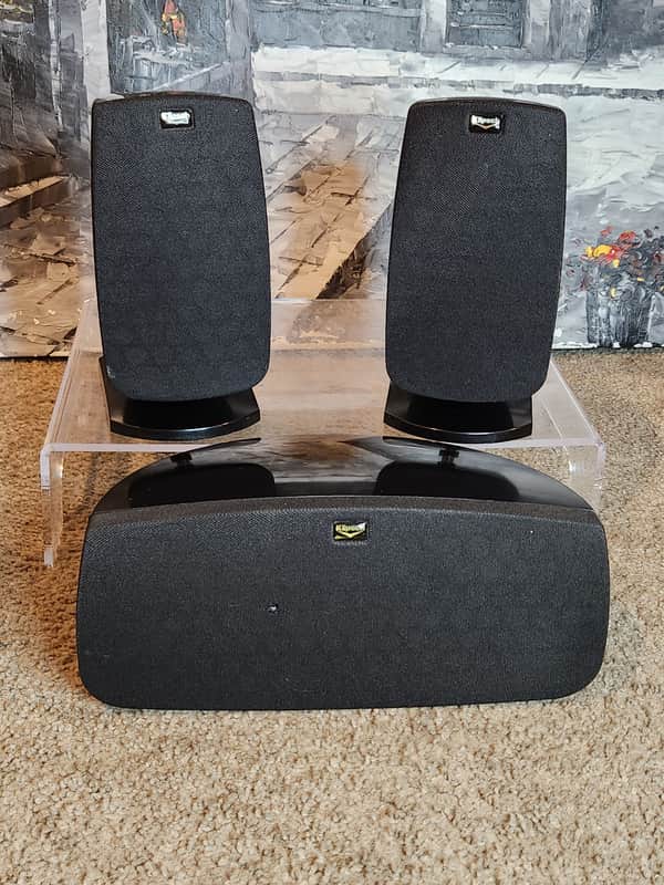 Klipsch Klipsch Quintet theater compact satellites 90s - Piano black image 1