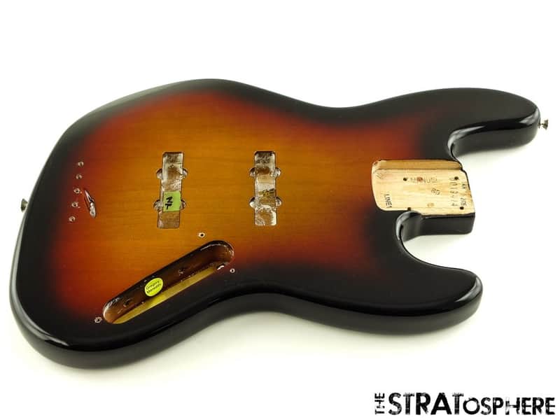 Fender American Jaco Pastorius Jazz BASS BODY Alder 3TS Sunburst image 1