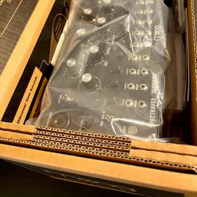 Moog Spectravox Semi-Modular Analog Spectral Processor 2024 - Present - Black with Wood Sides image 3