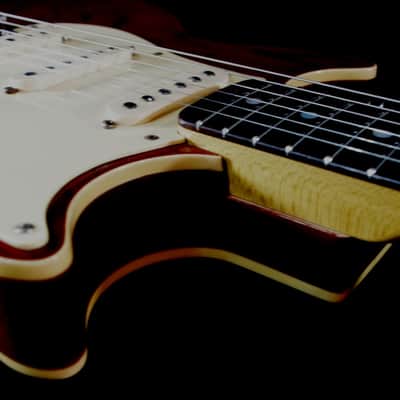 Strings & Things Custom Workshop BLUESCASTER III 1984 MEMPHIS CHERRYBURST. EXTREMELY RARE. image 21