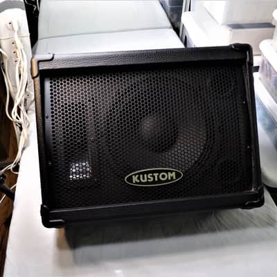 KUSTOM KPC10M/ FLOOR MONITOR- (BLACK) BLACK image 11