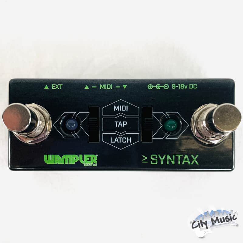 Used Wampler Syntax Rig Control MIDI Controller Footswitch Guitar Pedal ♫ image 1
