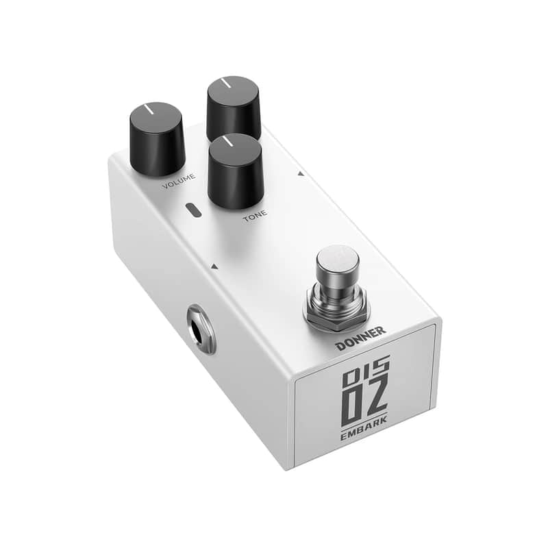 New Donner EMBARK 02 Distortion Analog Guitar Effects Pedal DIY Shell True Bypass image 1