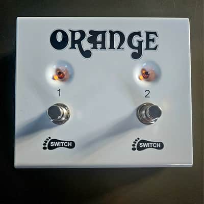 Orange FS-2 2-Button Footswitch 2010s - White image 1