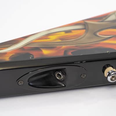 Early 2000’s B.C. Rich KKV Kerry King Signature Flying V w/ Tribal over Fire Graphic image 5
