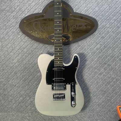 Firefly FF-TLS Baritone HSS Tele Sterling Silver Last One! SkunkWerx In USA Setup and Fret Polish image 7