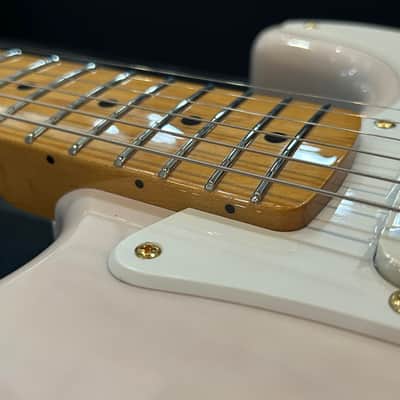 Squier FSR Classic Vibe ‘50s Stratocaster 2025 - White Blonde / 7lbs. 8.9oz. #ISSA25002640 image 5