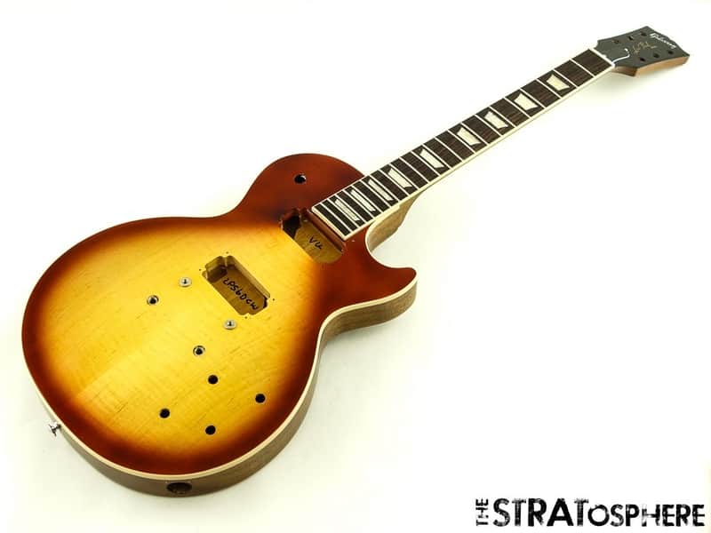 USED Gibson Les Paul Standard 60s Double Trouble BODY NECK Vintage Bourbon Burst image 1