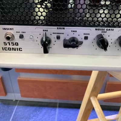 EVH 5150 Iconic Series 2-Channel 80-Watt Guitar Amp Head 2021 - Present - Ivory image 2