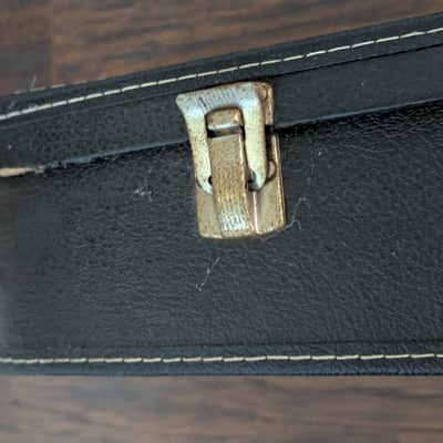 1963-65 Gibson SG Jr. Guitar Chipboard Case - Red Felt Lined, Original image 10