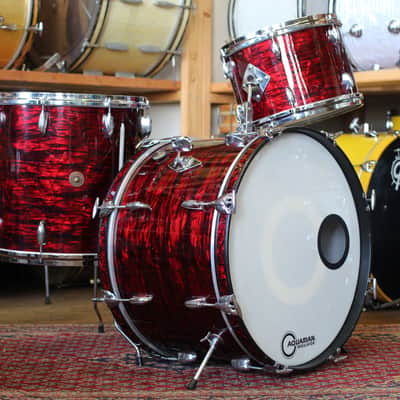 1960's Gretsch Name Band in Red Wine Pearl 14x22 16x16 9x13 image 1