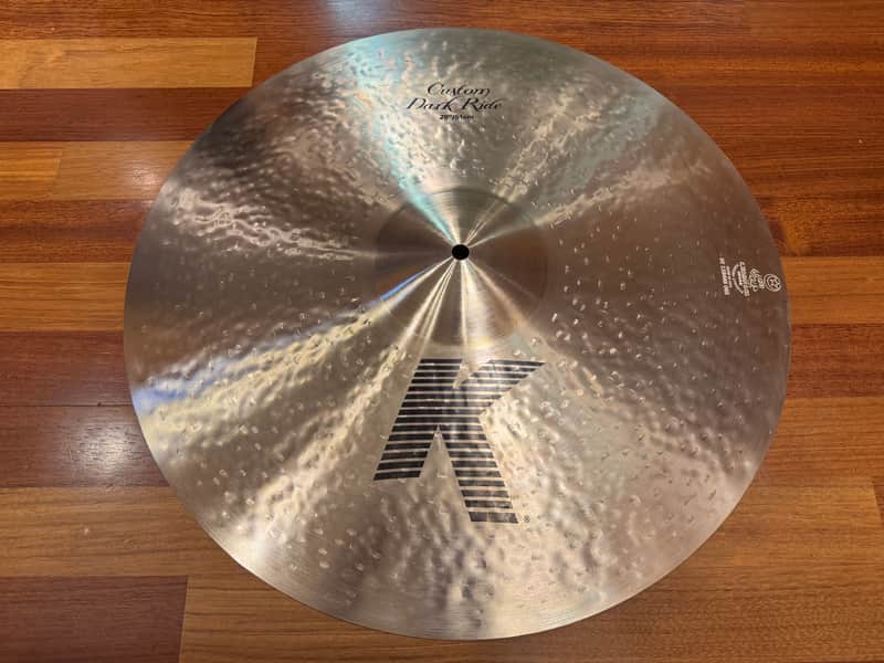 Zildjian 20" K Custom Dark Ride Cymbal 1995 - Present - Traditional image 1