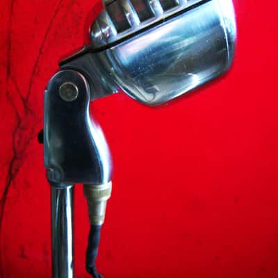Vintage 1950's Electro-Voice 611 Dynamic Microphone mod LED light lamp # 1 image 11