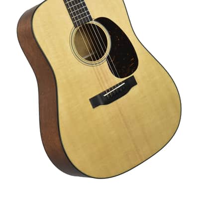 Martin D-18 Acoustic Guitar in Natural image 6