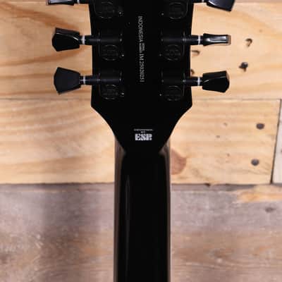 ESP EC-256QM Electric Guitar See Thru Black Cherry Sunburst image 7