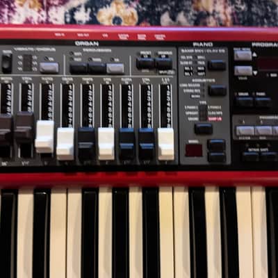 Nord Electro 4D SW61 Semi-Weighted 61-Key Digital Piano 2013 - 2015 - Red image 4
