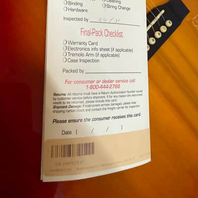 Epiphone Hummingbird 2008 - Cherry Sunburst image 15