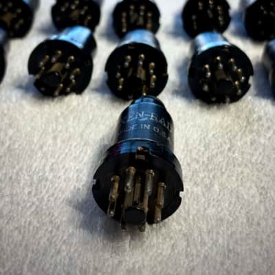 Ken-Rad 12C8 Vacuum Tube set of (15) Circa-1960s-Metal image 5