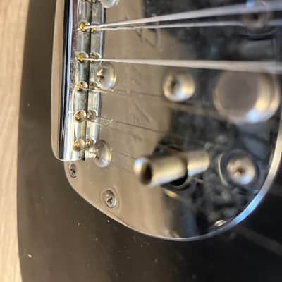 1963 Fender Jaguar – Black Refinish – Mastery Bridge + Original Bridge – Hardshell Case image 10