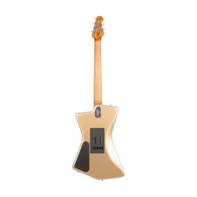 2022 Ernie Ball Music Man St. Vincent Goldie Cashmere, H0XXXX image 3