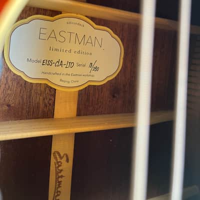 Eastman E1SS-CLA-LTD Limited Edition #13 of 250 Adirondack Acoustic-Electric image 20