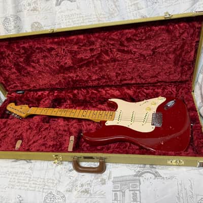 1989-1992 Squier II Standard Stratocaster Aged & Relic’d To Look Like A 50’s Custom Shop Factory Wired Tex/Mex Pickups CTS Pots Fender Case image 2