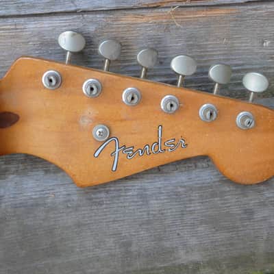 Fender 1956 duo sonic neck with tuners 1956 image 2
