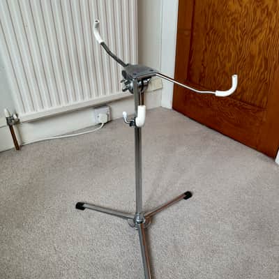 Premier Olympic Flush Base Snare Stand 1970s - Chrome image 2
