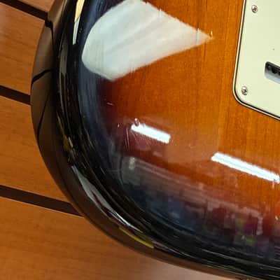 Fender American Special Stratocaster with Maple Fretboard in 2-Color Sunburst 2012 w/Lightweight Case image 10