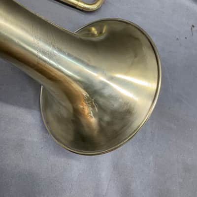Vintage Olds Ambassador Tenor Trombone Brass Concert Marching Band Bb A-15 USA image 21