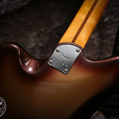 2023 Fender American Ultra Jazzmaster Mocha Burst CREAMERY PICKUPS image 7