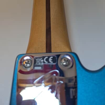 Fender Vintera '70s Telecaster Deluxe - Lake Place Blue w/ Fender CuNiFe Wide Range Pickups and 3-Ply Black Pickguard image 4