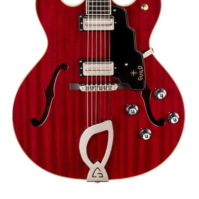Guild Starfire IV Harp Tail, Hollow Body Electric Guitar - Gloss image 1