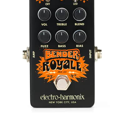 Electro-Harmonix EHX Bender Royale MK III Germanium Fuzz - Black