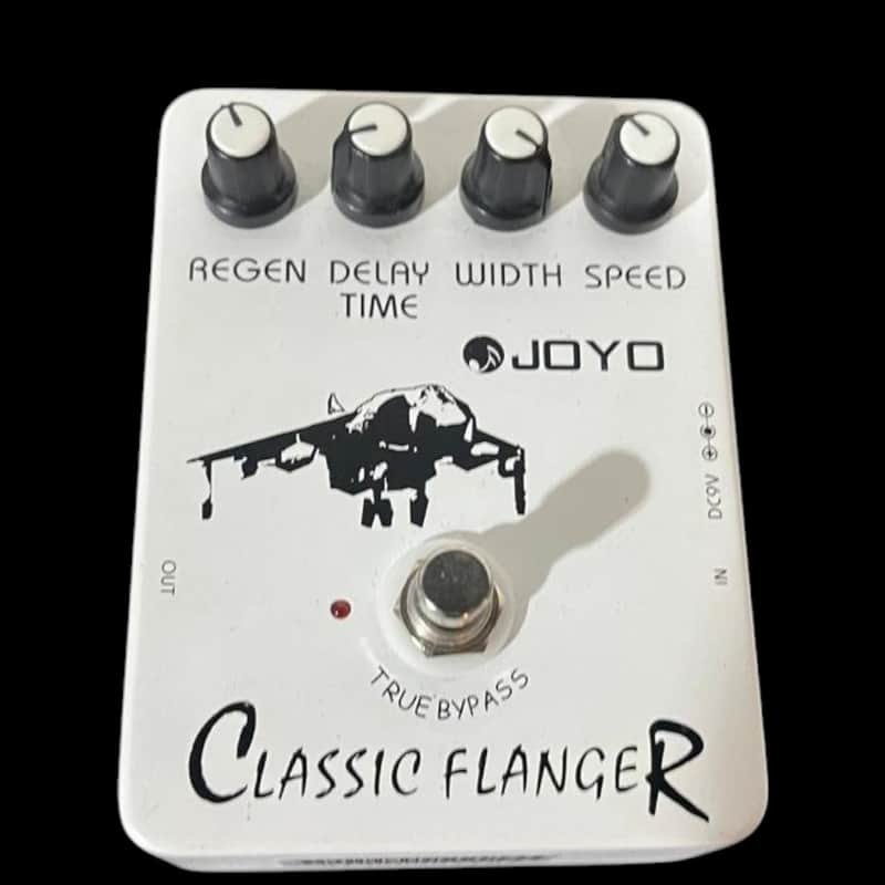 Joyo JF-07 Classic Flanger 2010s - White X13235 image 1