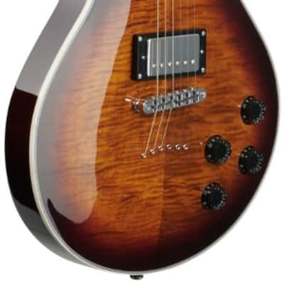 Michael Kelly Patriot Decree Caramel Burst Single Cutaway Electric Guitar image 3