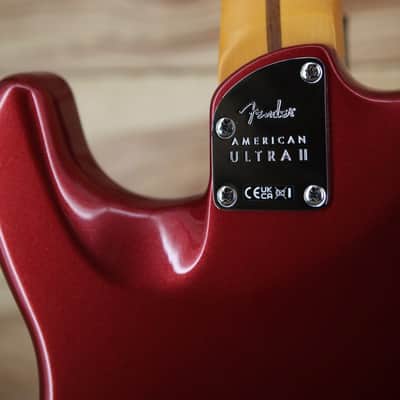 Fender American Ultra II Stratocaster HSS with Maple Fretboard 2026 - Sinister Red image 11