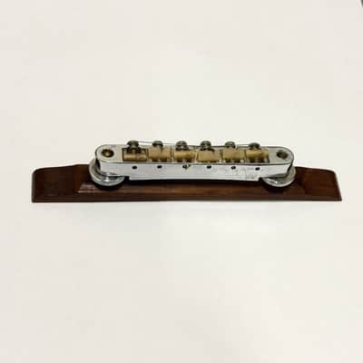 Vintage '60s Gibson Forge Stamp ABR-1 Nylon Wire Bridge image 1