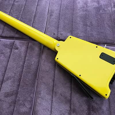 Ultra-Rare Yellow Steinberger GL4T TransTrem Guitar - Restored by Jeff Babicz! - HeadlessUSA image 12