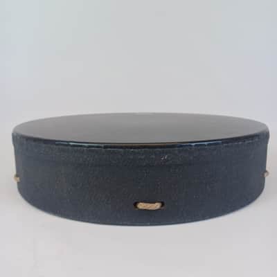 Remo 16"x3.5"Bahia Buffalo Bass Drum Pre-Tuned Black Earth Shell+Padded Case/Bag image 7