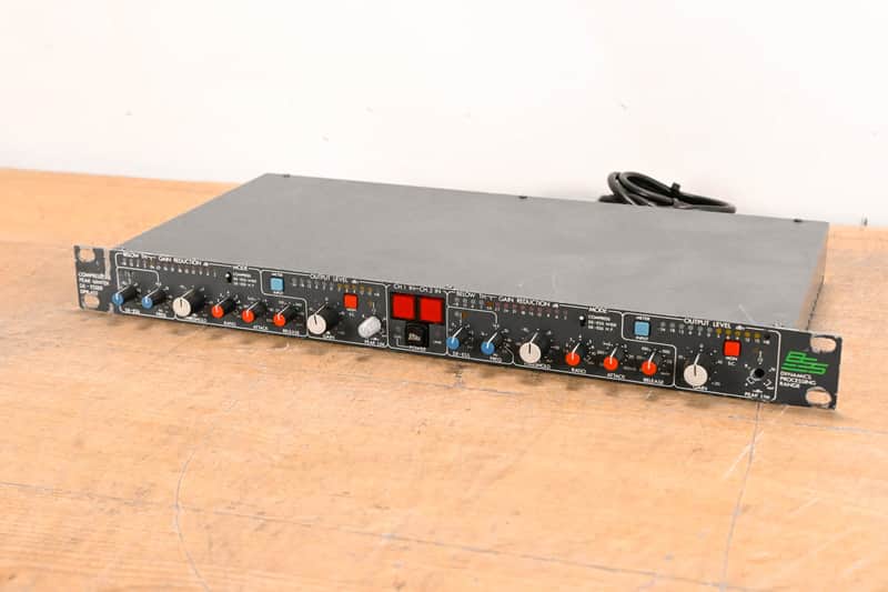 BSS DPR-402 Two-Channel Compressor/Limiter/De-Esser CG01XQY image 1