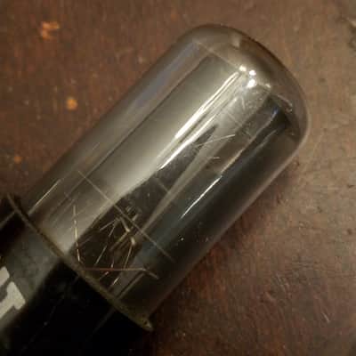 RCA Matched Pair (2) 6V6GT AT1000 TESTED Vacuum Tubes greyglass black plate Beam Power 6V6 1945-1958 image 6