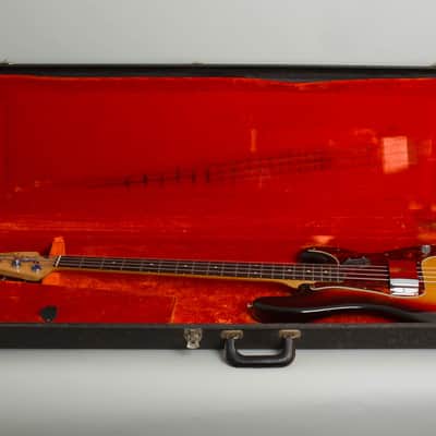Fender Precision Bass Solid Body Electric Bass Guitar (1963), ser. #92338, black tolex hard shell case. image 10