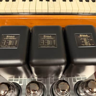 McIntosh MC275 MK VI 75-Watt Stereo Tube Power Amplifier 1961 - 1971 - Silver image 8